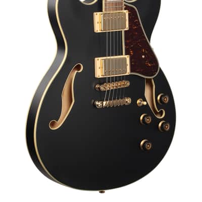 Ibanez Artcore AS73G Semihollow Guitar Black Flat image 9