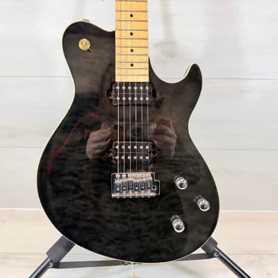 Samick Greg Bennett Fastback Quilt Top Electric Guitar – Offset LP Style w/ Early 2000's image 2
