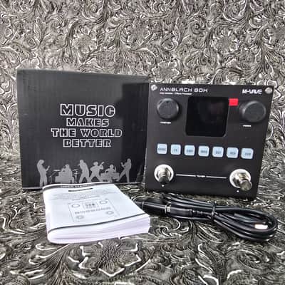 M-Vave ANN BLACK BOX Guitar Multi-FX - IR/Neural Amp Capture Processor
