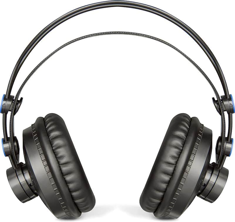 PreSonus HD7 Professional On-Ear Monitoring Headphones - Black/Blue image 1