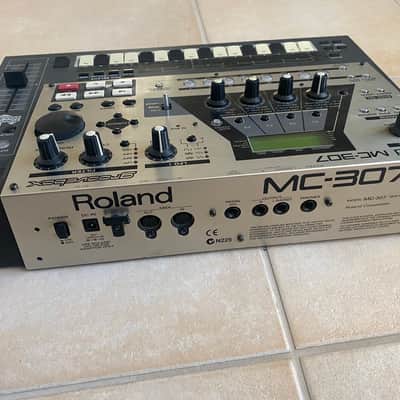 Roland MC-307 Groovebox 2000s - Silver and Black image 2