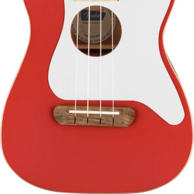 FENDER FSR Fullerton Strat® Uke, Fiesta Red image 1