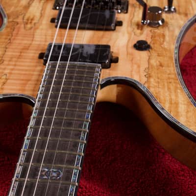 B.C. Rich Mockingbird Extreme Exotic with Floyd Rose Left Hand EXMGFRSMLH 2020 Spalted Maple image 6