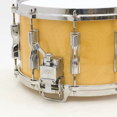 Tama Superstar 8x14 Birch Snare Drum, Natural Maple Finish, 1982 Model, Made in Japan image 4