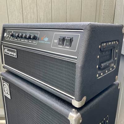 Ampeg V-4B Classic Series (V4BH) 1996 Black - Made in USA - All Tube Bass Amplifier - MINT. image 8