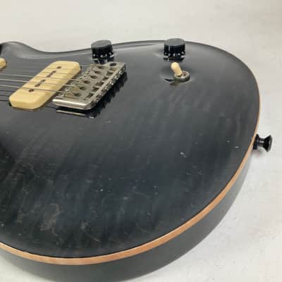 1999 PRS McCarty Soapbar 10 Electric Guitar Black Brown Woodgrain With Case image 11