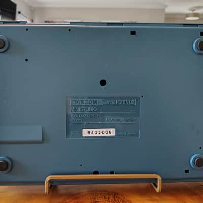 TASCAM Porta 02 Ministudio 4-Track Cassette Recorder 2000s - Blue image 10
