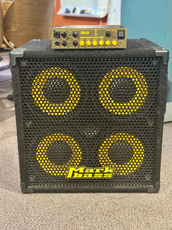 Markbass Little Mark Tube 800 + Standard 104HR Rear-Ported Neo 4x10 Bass Speaker Cabinet image 1