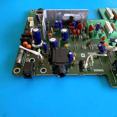 YAMAHA PSR-260 Keyboard Part: Main Processing Board AC Phones PCB [XY389] image 2