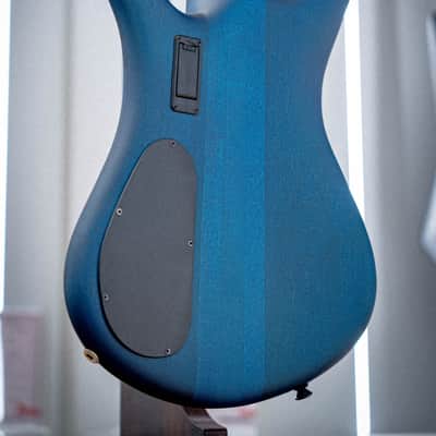 Spector Euro 4 LX Bass Guitar Black & Blue image 10