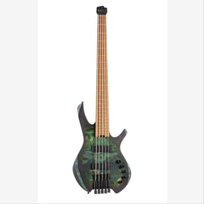 Cort Space 5 SDG | Artisan Series 5-String Bass Guitar, Star Dust Green. New with Full Warranty! image 2