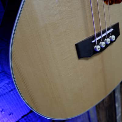 Guild Westerly Collection B-140E Acoustic Bass - Natural with Gig Bag image 9