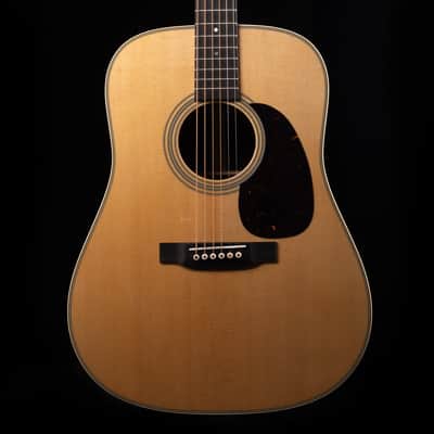 Martin D-28 Standard Natural Acoustic Guitar with Case image 1