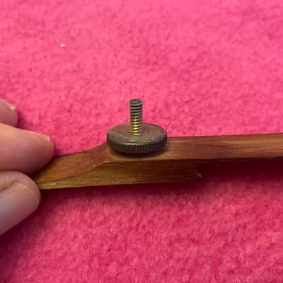 vintage 1965 1960's Gibson rosewood bridge for es-125 175 L5 barney kessel tal farlow super 400 350 L7 L4 image 10