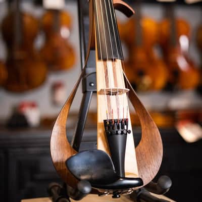 Yamaha YEV105NT 5 String Electric Violin - Natural Finish image 2