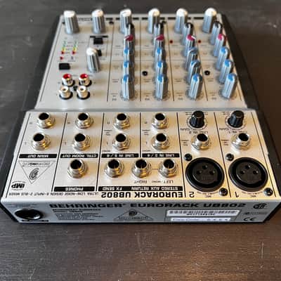 Behringer Eurorack UB802 8-Input 2-Bus Mixer 2000s - Silver image 3