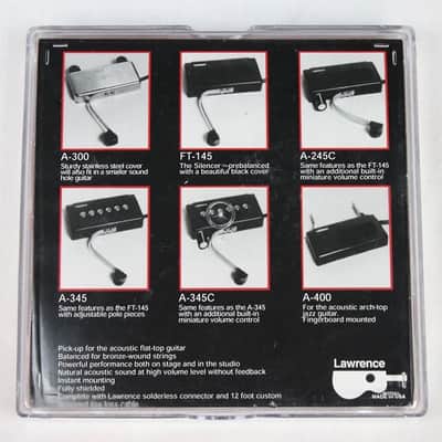 Bill Lawrence A300 Acoustic Guitar Soundhole Pickup, USA, NEW
