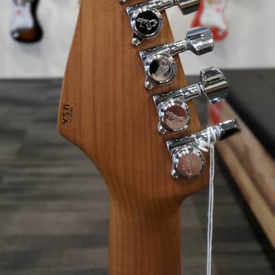 Suhr Firehouse Guitars Exclusive Modern T Flame Maple, Aged Cherry Burst w/ Case image 5
