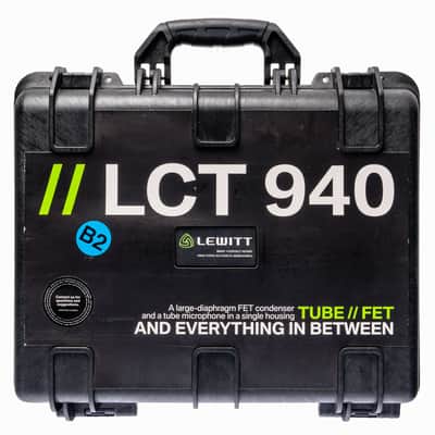 Lewitt LCT-940 Blendable Tube/FET Condenser Microphone 2010s - Black image 10