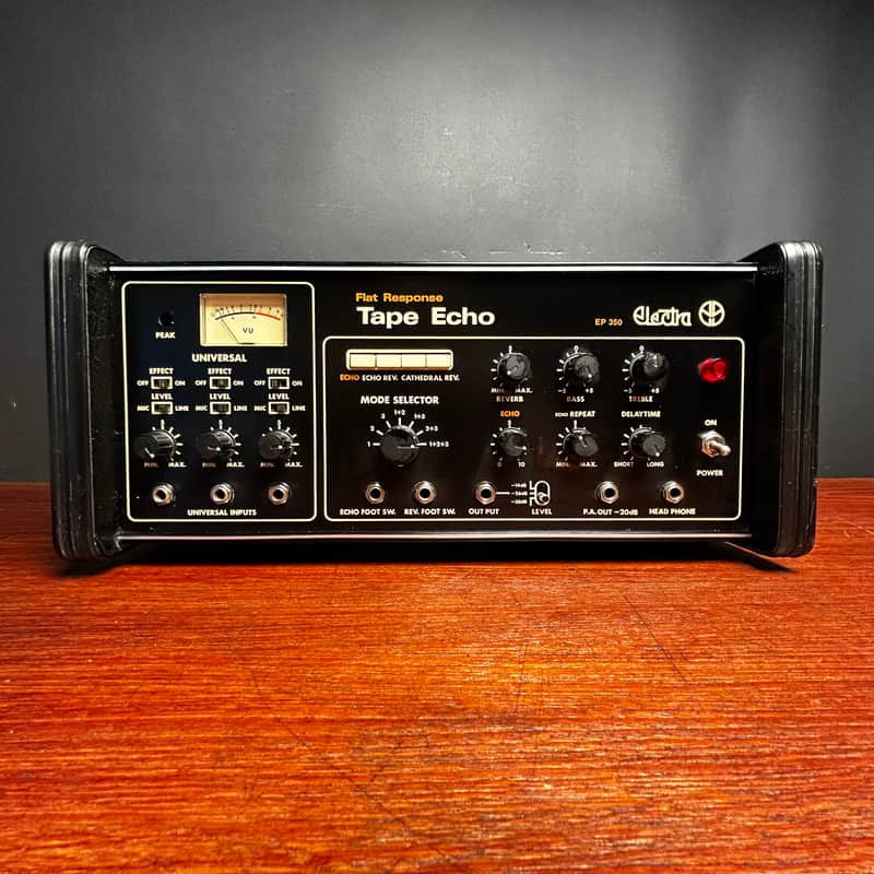 Electra Tape Echo EP 350 1977 - Black Satin image 1