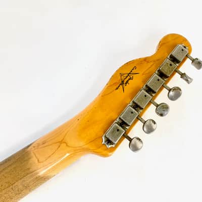 Fender Telecaster Custom 60 Heavy Relic Custom Shop 2013 Teal Green Metallic image 5