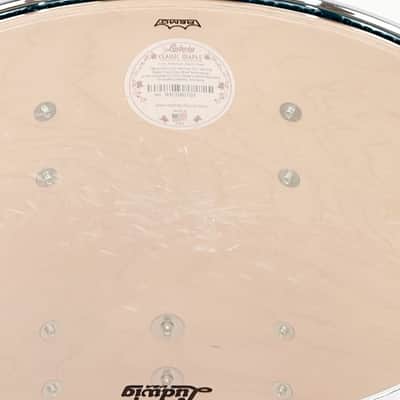 Ludwig Classic Maple Pro Beat PLUS MACH LUG Custom Outfit 9x13 / 16x16 / WITH EXTRA 16x18!/ 12x24" Drum Set - Heritage Blue image 6