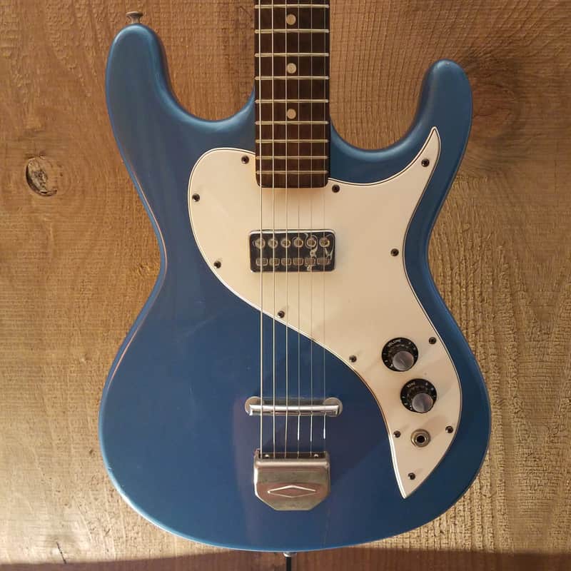 Kapa Cobra Single Pickup Vintage Solid Body Electric Guitar c. 1960's Made in USA image 1