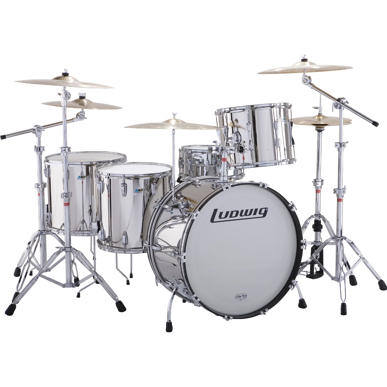 Ludwig Limited Edition Stainless Steel Zep Set 12x15