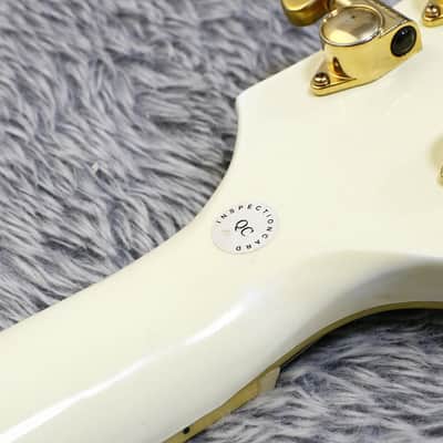 2008 made Epiphone CHINA Les Paul Custom Alpine White Qingdao Made in China image 16