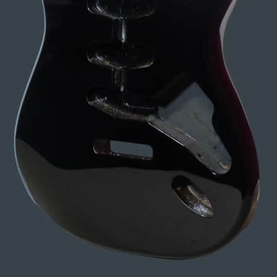 Stratocaster body Black Gloss image 2