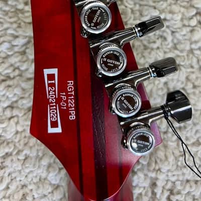 Mint Ibanez Premium RGT1221PBSWL Electric Guitar - Stained Wine Red image 6