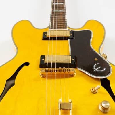Epiphone Sheraton Frequensator Semi-hollowbody Electric Guitar - Natural image 3