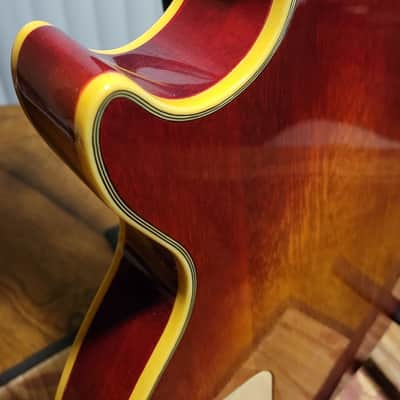 1978 Greco EG-600 Custom
Ace Frehley Style 3 Pickup Guitar
Cherry Sunburst + OHSC Japan image 17