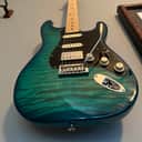 Fender Limited Edition American Showcase Stratocaster QMT HSS Aqua Marine Metallic
