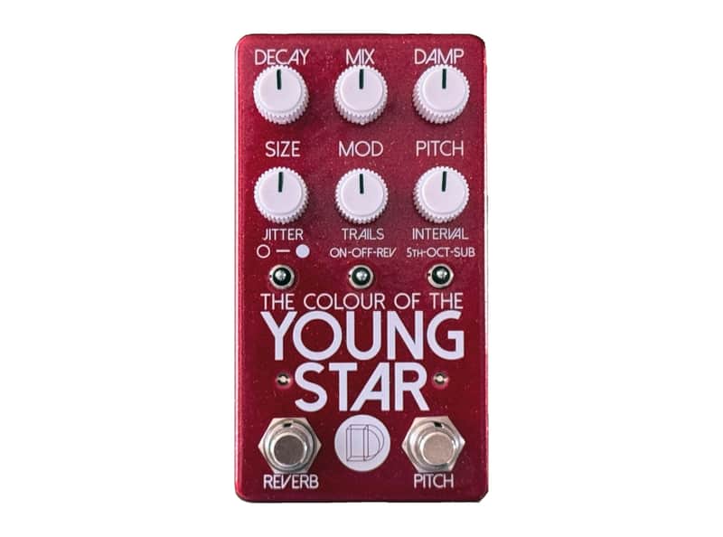 Discomfort Designs The Colour of the Young Star Stereo Ambient Reverb Pedal image 1