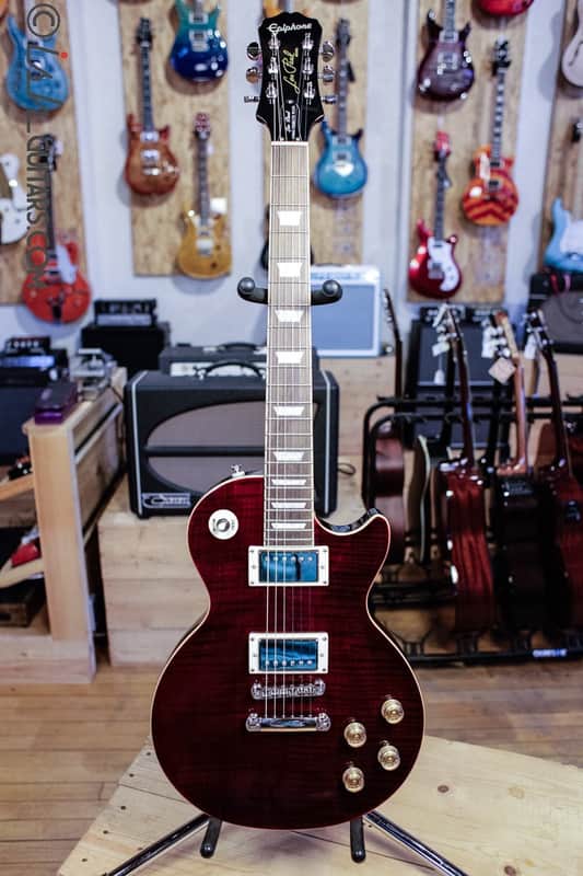 Epiphone Les Paul 1960 Tribute Plus Black Cherry | Reverb