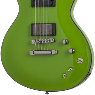 Schecter Kenny Hickey Solo-6 EX S Electric Guitar - Steele Green (379) image 2