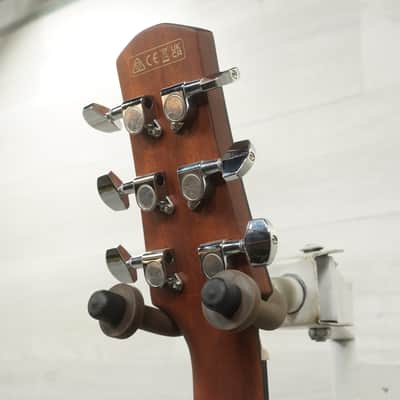 Used Ibanez AAM300CE Advanced Auditorium Solid Top Acoustic Guitar Natural image 5