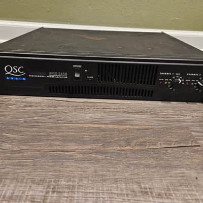 QSC RMX 2450 Two-Channel Power Amplifier (church owned) CG00Q8R