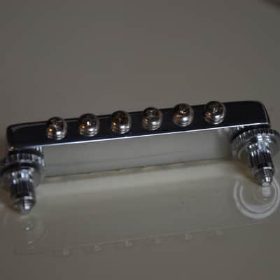 Mighty Mite real vintage US-made 1979 tune-o-matic Les Paul bridge=chromed brass=rare new old stock* image 3
