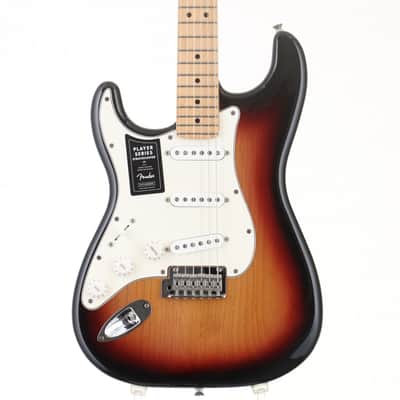 Fender Player Stratocaster Left-Handed Maple Fingerboard 3-Color Sunburst [MX22117710] (04/08) image 1