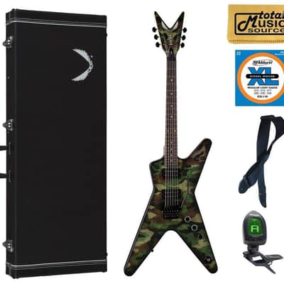 Dean DimeBag Camo ML Electric Guitar, DB CAMO F, Case Bundle image 1