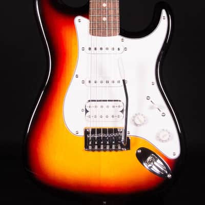 Squier Affinity Stratocaster Junior HSS, Laurel FB, 3-Color Sunburst image 1