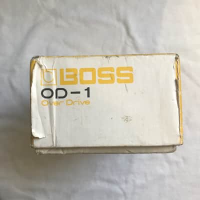 Boss OD-1 Overdrive Long Dash Black Label MIJ 1981 image 18