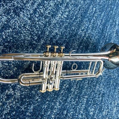 Benge 50th Anniversary 1989 Silver Plated Trumpet w/ Case Benge 50th Anniversary 1989 Silver Plated Trumpet w/ Case