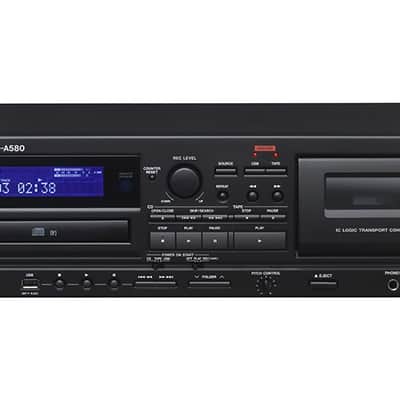 TASCAM CD-A580 CD/Cassette Player image 2