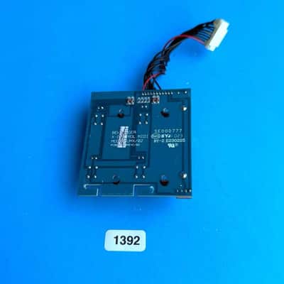 BEHRINGER UMX610 U-Control MIDI Keyboard Part: Fader Slider Octave Circuit Board image 2