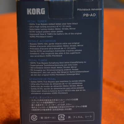 Korg Pitchblack Pedal-Tuner Advanced PB-AD image 2