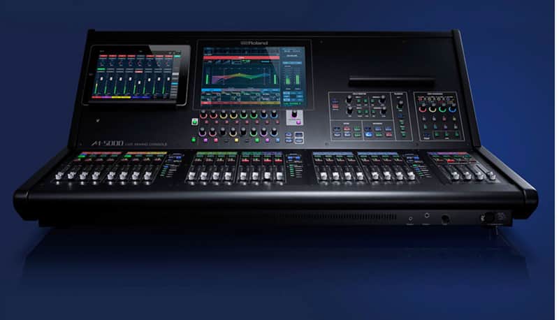 Roland M-5000 Massive Digital Mixer Package w/ Dante image 1