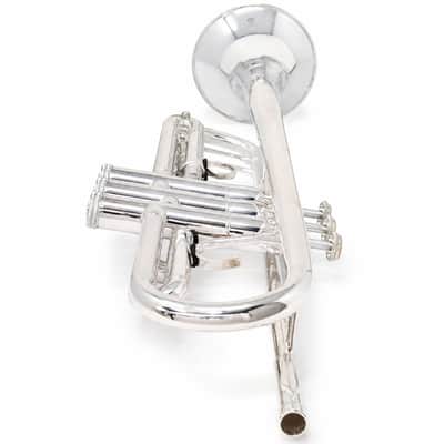 S.E. Shires Q10S Q-Series Professional Bb Trumpet in Silver Plate SN Q16482 image 13
